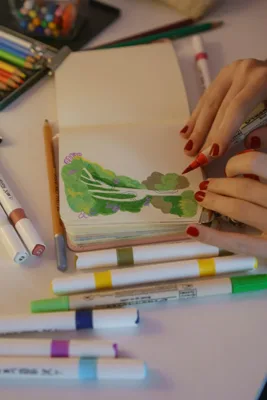 Marcadores de colores